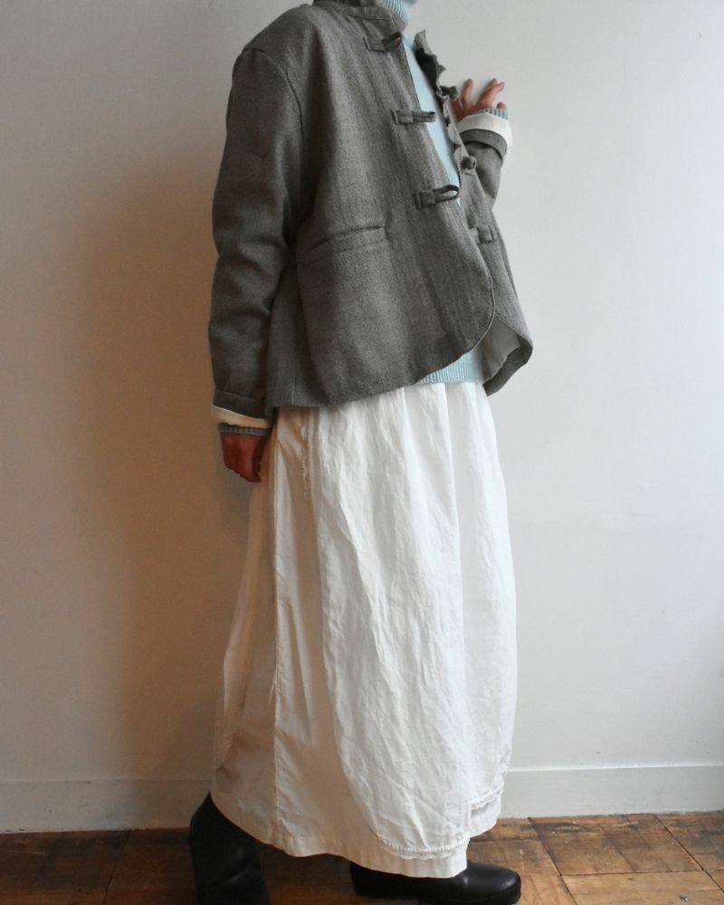 【予約】 F/W LA 528 アノニマスウールガーゼチャイナジャケット（10月末 - 11月初旬）