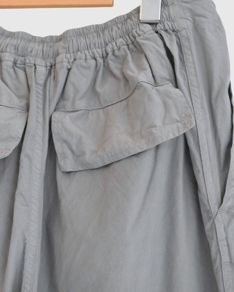 コットンシルクパンツ Gray