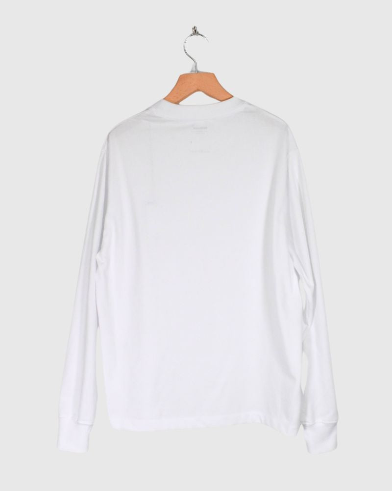 テンジククルーネックL/S TEE White