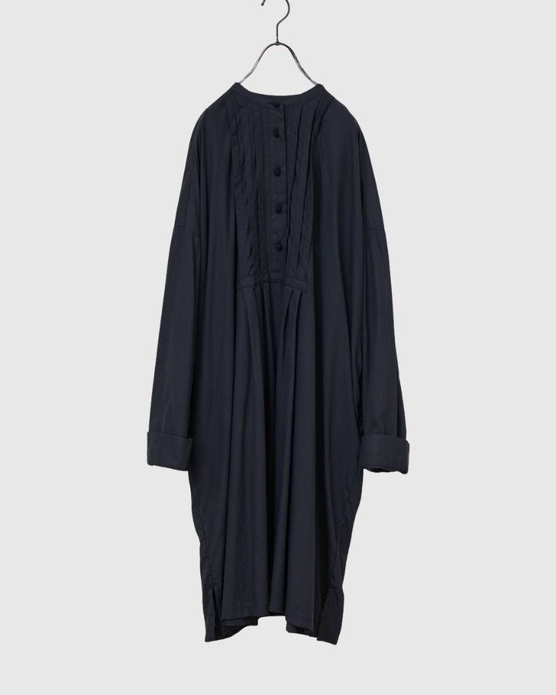 【予約】 F/W LA 502 アノニマスピンタックチュニックブラウス（8月末 - 9月初旬）