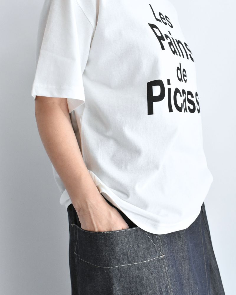 ロベールTシャツ White