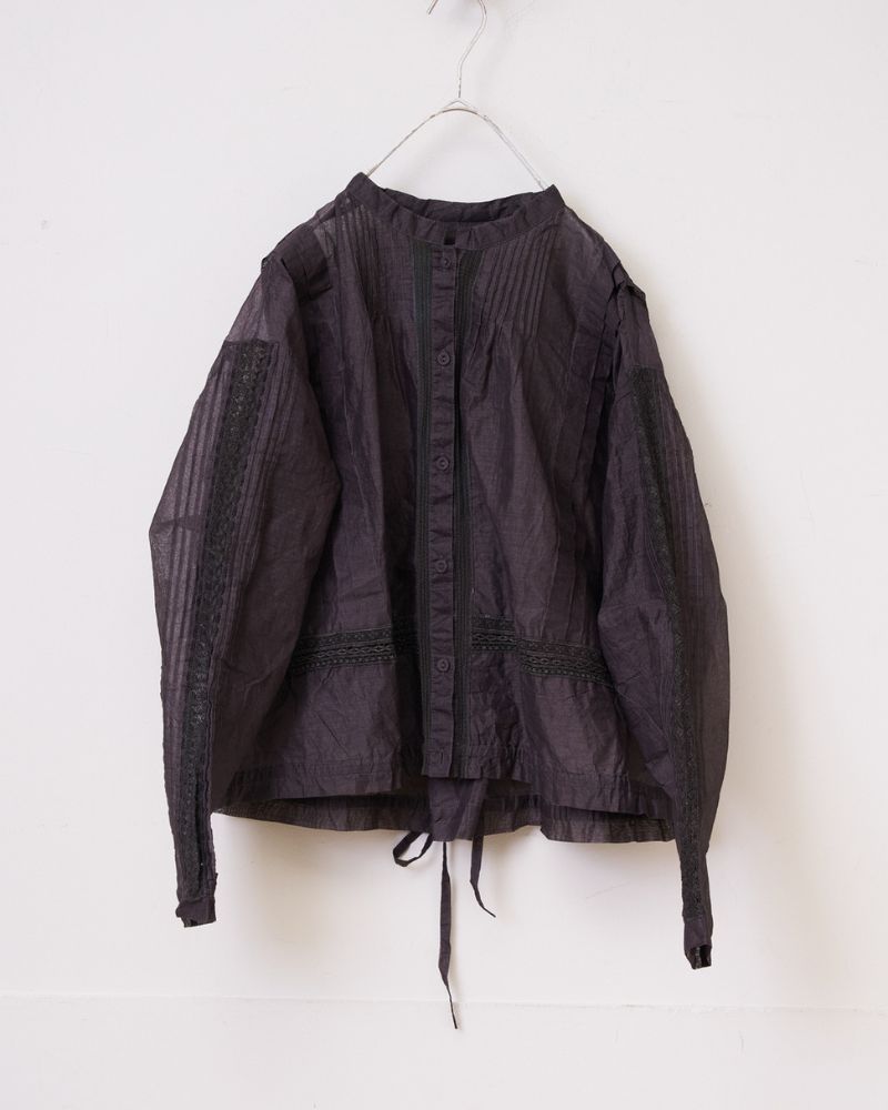 【予約】MS/F RS001 エアリーピンタックレースブラウス（9月初旬 - 9月中旬）