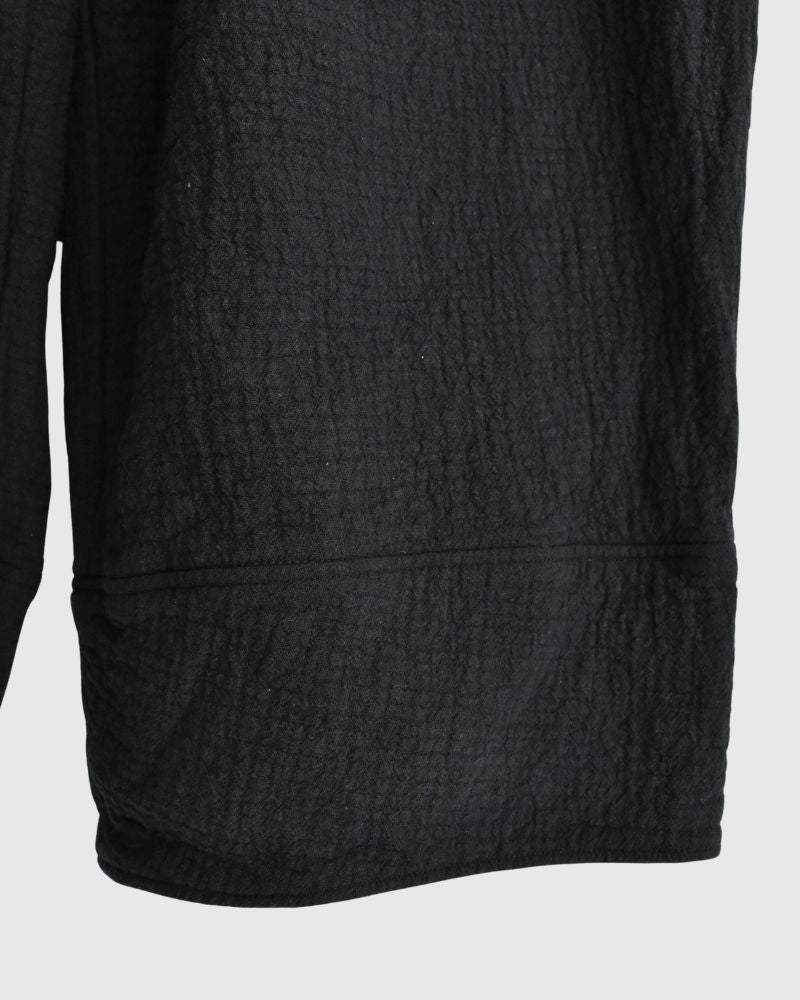 オリジナルランダムストライプキルト ヌーボーパンツ Black