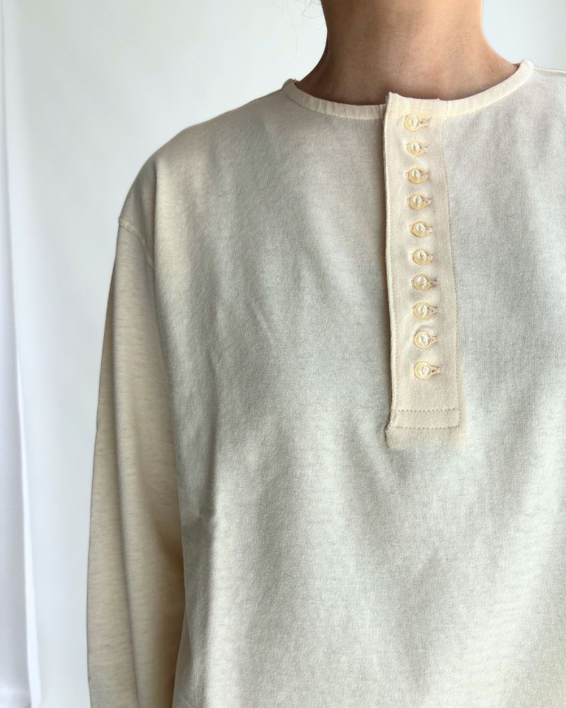 10ボタンTee Ivory