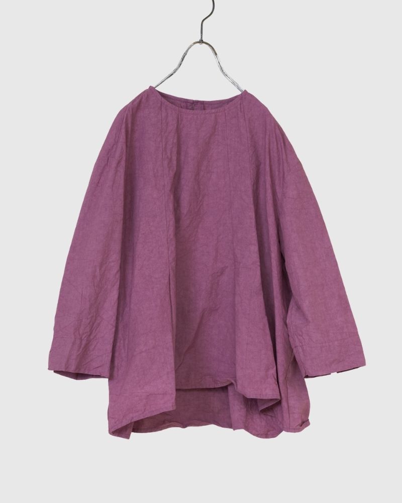 【予約】S/S R341 TUCKED BLOUSE（3月初旬 – 3月中旬）
