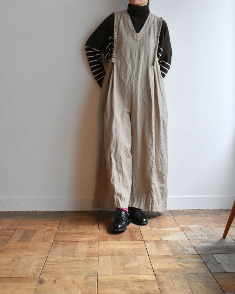 【予約】 F/W RS 013 フリルオールインワン（9月初旬 - 9月中旬）