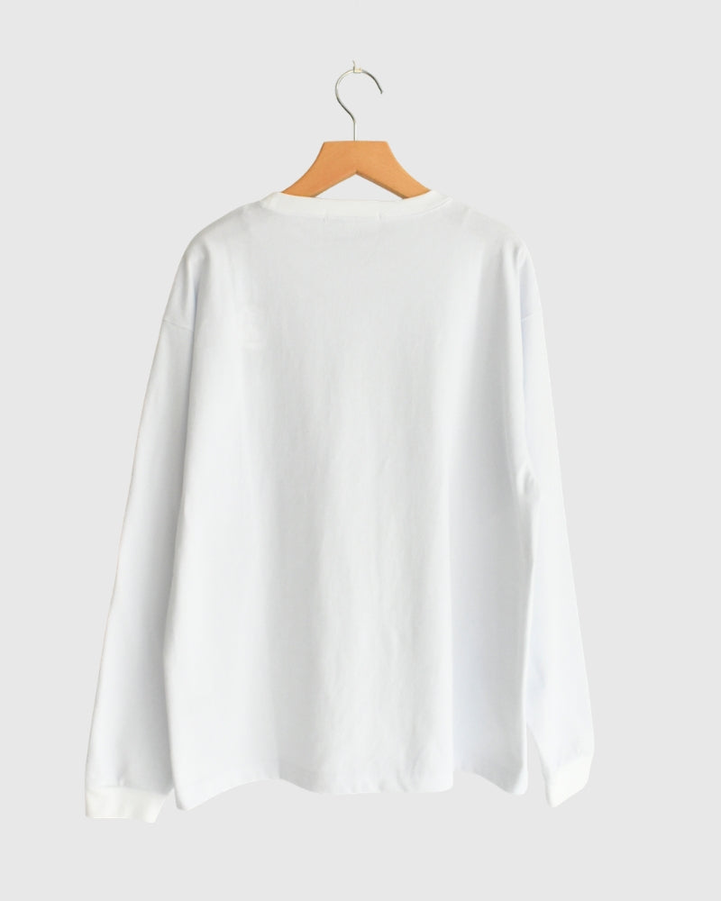 メンズのめがねTee White