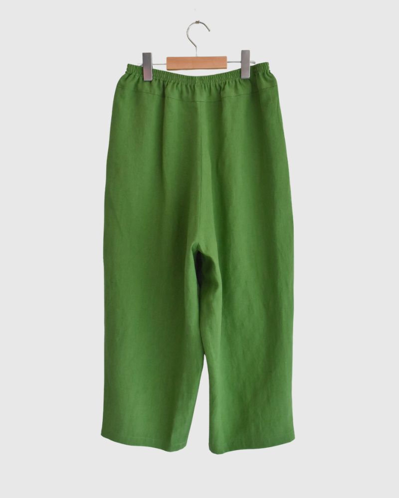 エッグパンツ（LINEN/RAMY） Green