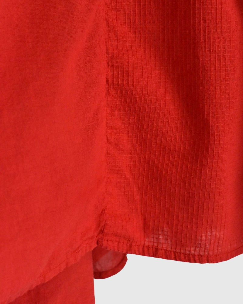 RAJASTHAN GATHERED SKIRT Red