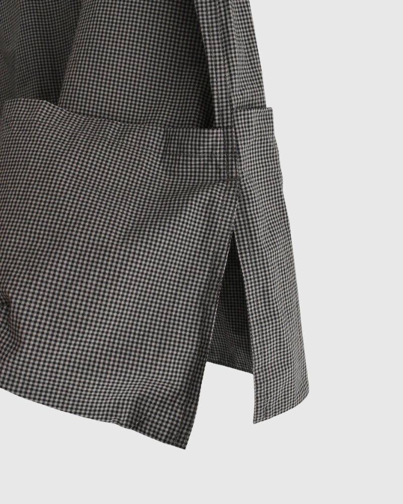 ワークプルベスト BrownGingham