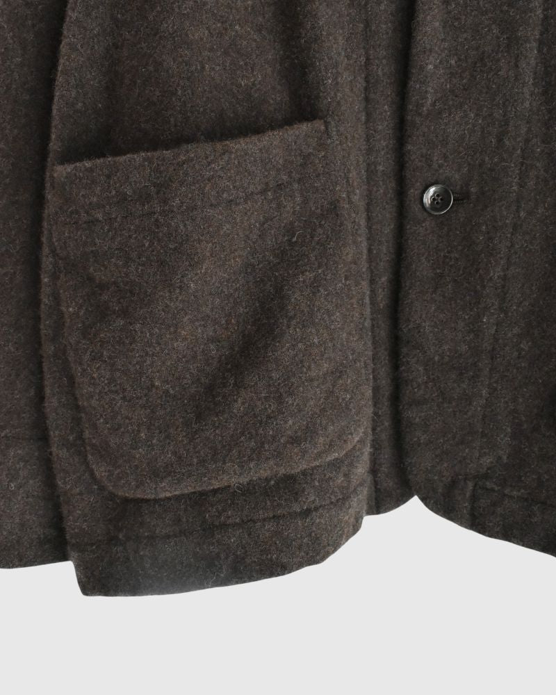 ウールテーラードジャケット Brown
