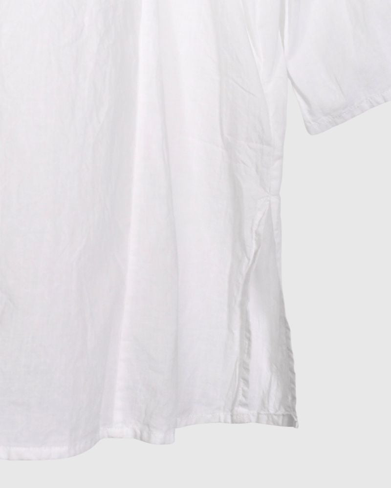 サイドスウィッチングシャツ White