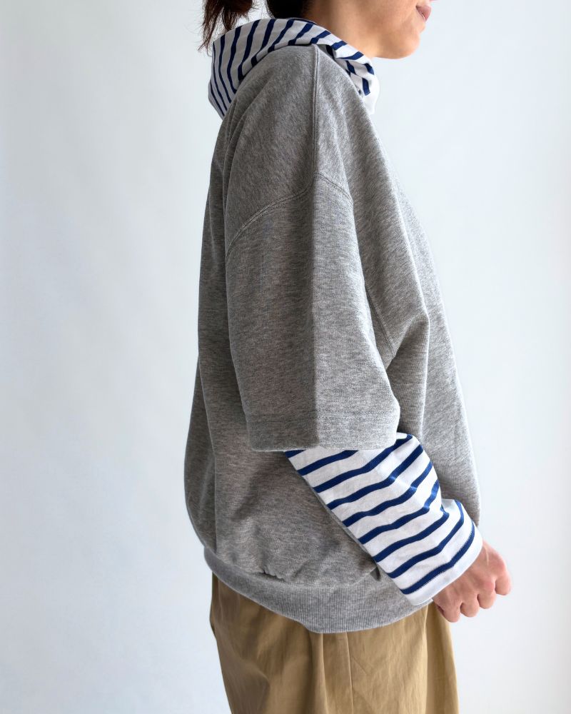 スウェットコクーンベスト TopGray