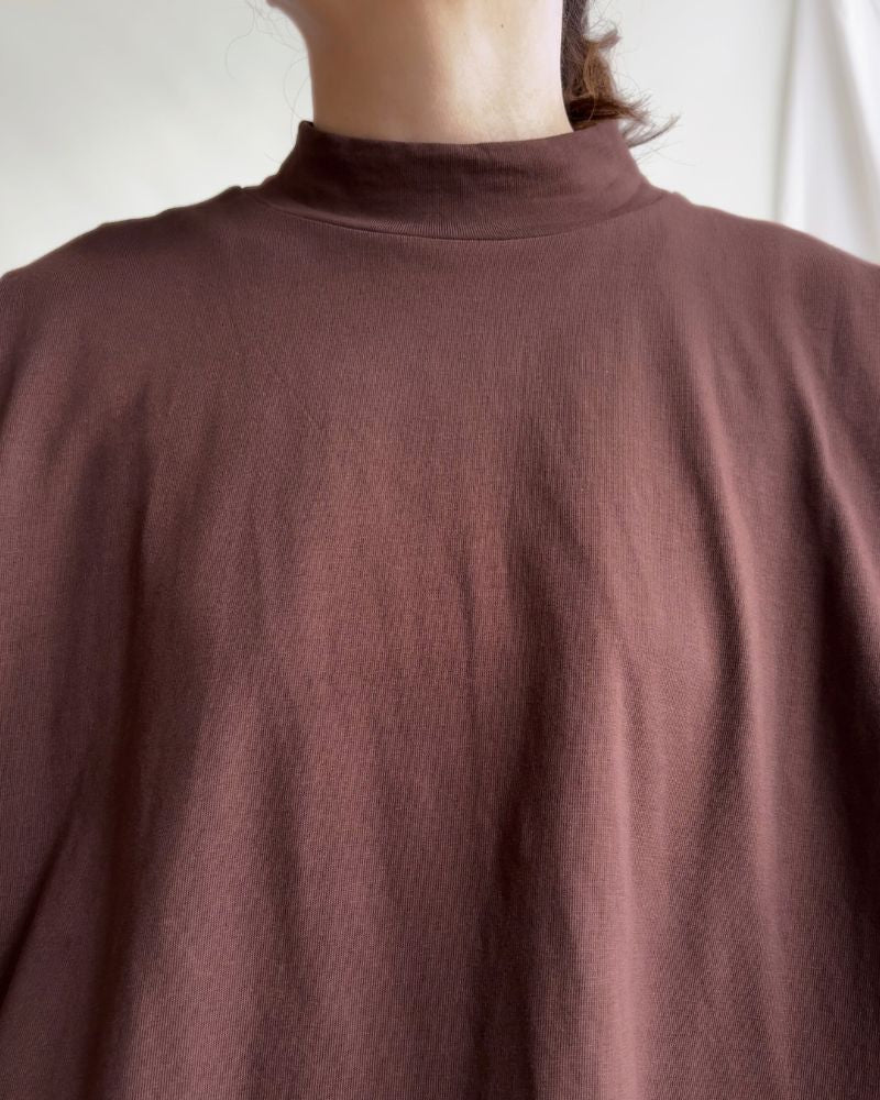 WIDE BOX SILHOUETTE TOPS 'CADEN' Brown