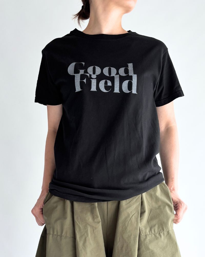 "DIAGONAL GFIELD" 4.4oz CREW-NECK S/SL T-SHIRT