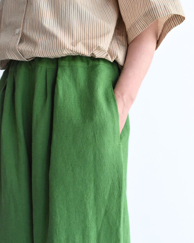 エッグパンツ（LINEN/RAMY） Green
