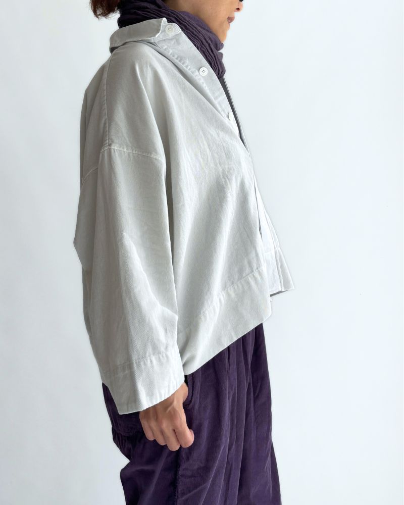 ソフトツイルシャツ IceGray