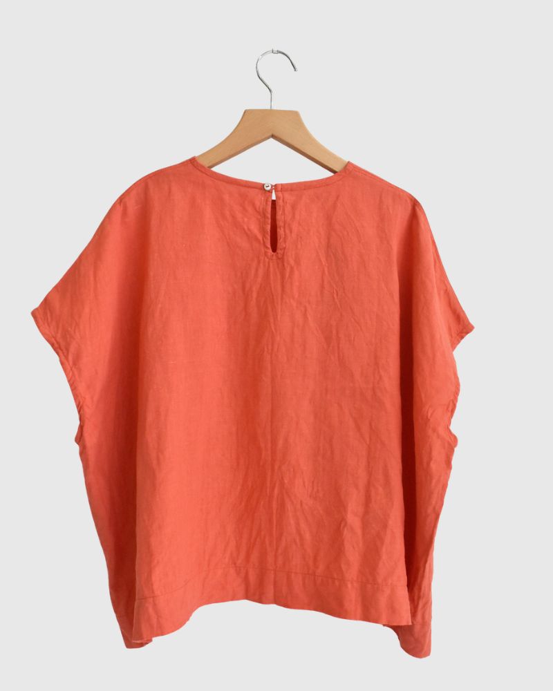 フレンチリネンプルオーバー Orange
