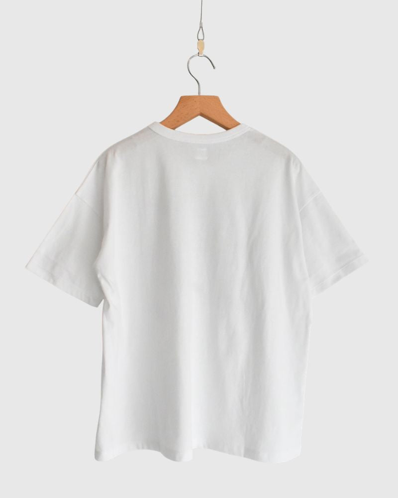天竺プリントTee ”CHEETAH" White