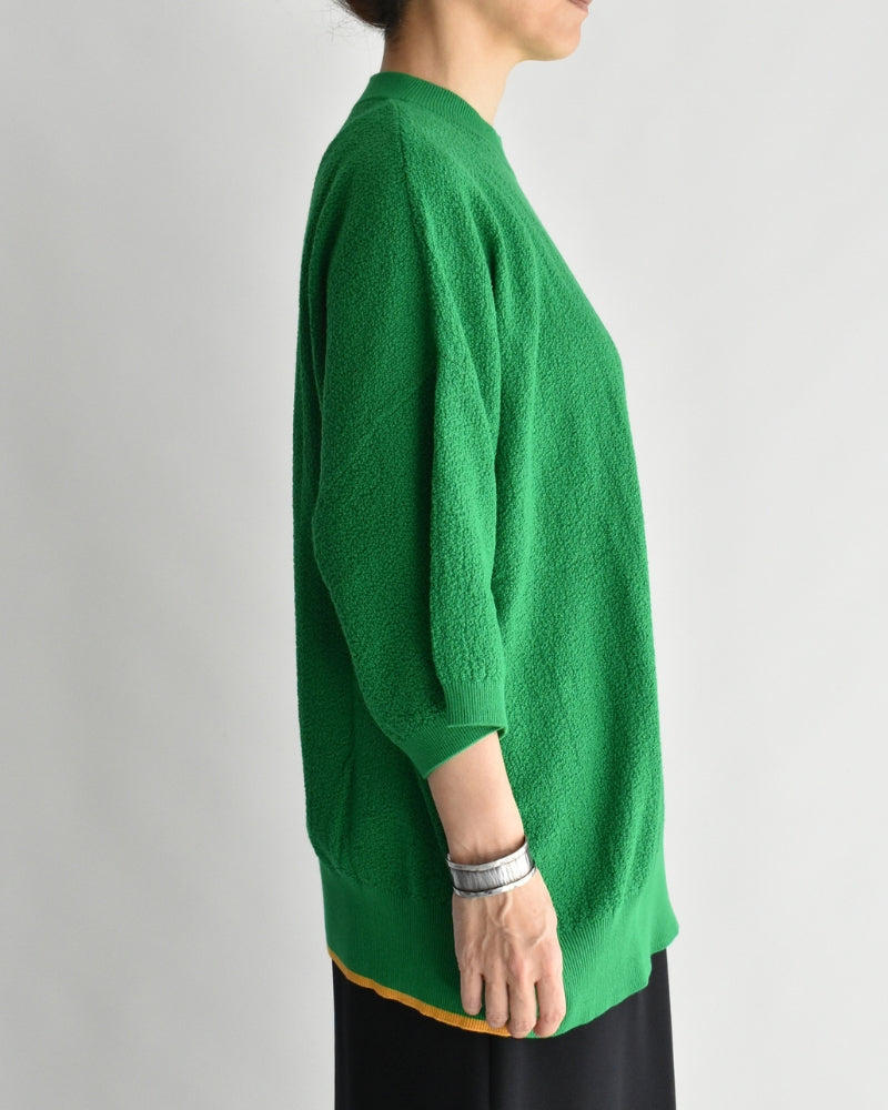 【sale】ニットトップ 'JAQ2' Green