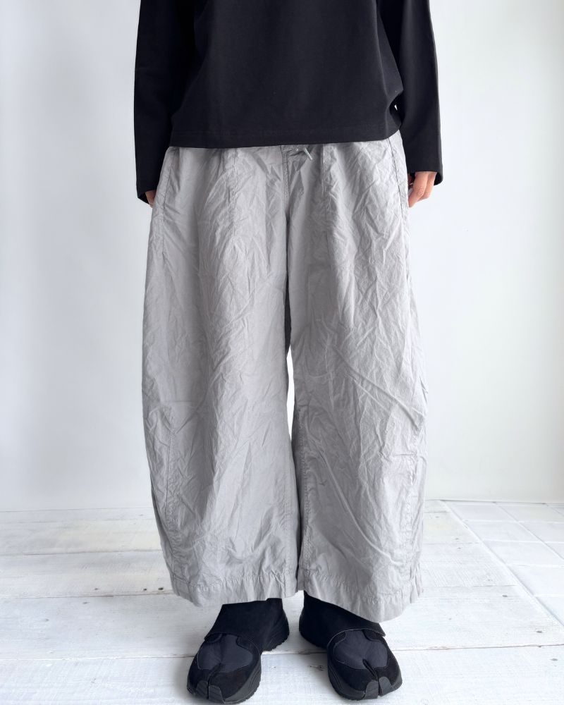 コットンシルクパンツ Gray