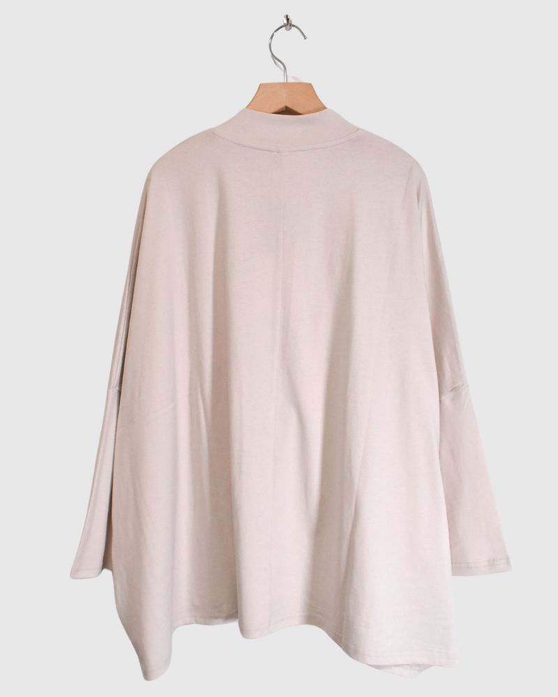 WIDE BOX SILHOUETTE TOPS 'CADEN' OffBeige