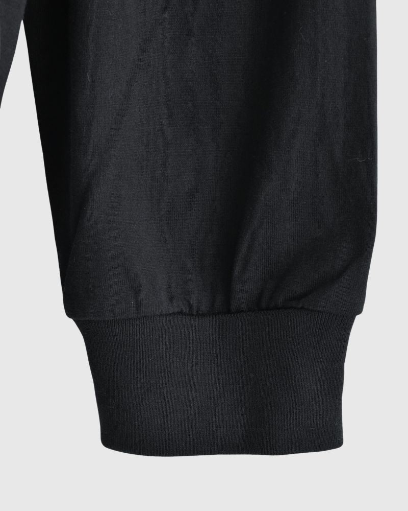 グラフィックロゴ ロングスリーブTee (MENS) Black