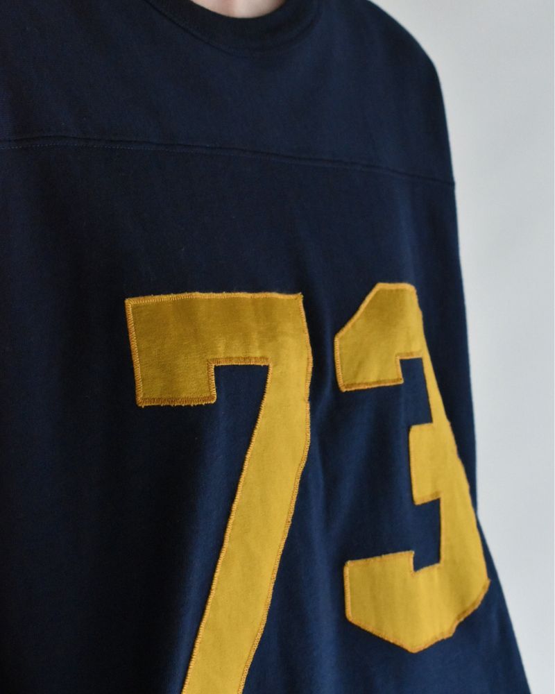ナンバリング ワイドTシャツ Navy