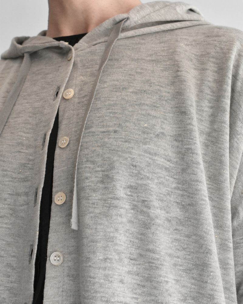 フードカーディガン（LINEN） Natura