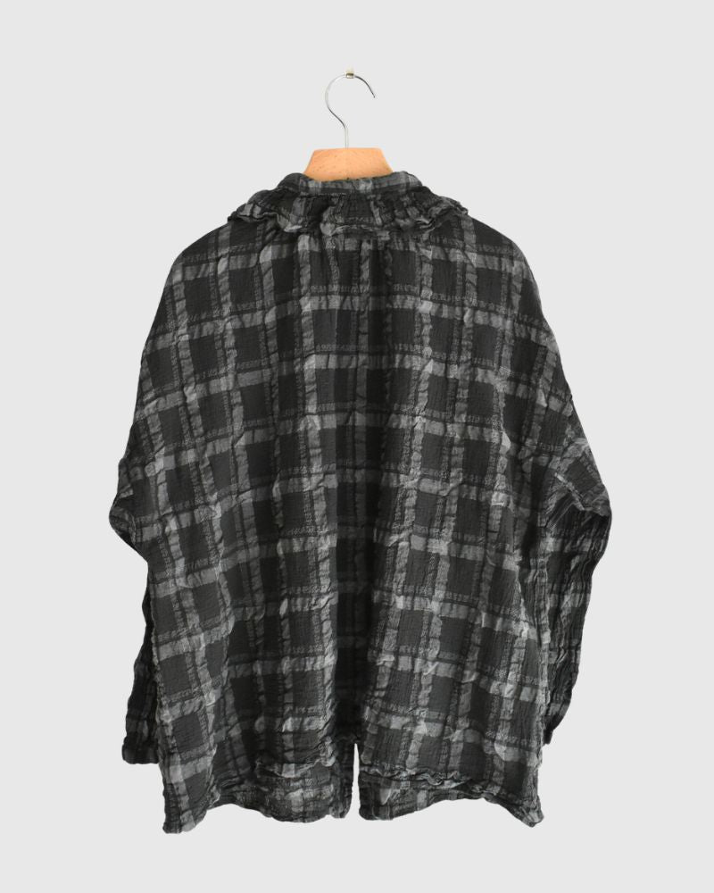 Favorite チェックブラウス GrayCheck