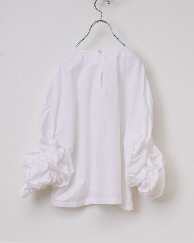 【予約】MS/F G1179 ランダムシャーリングスリーブブラウス（5月中旬 - 5月末）