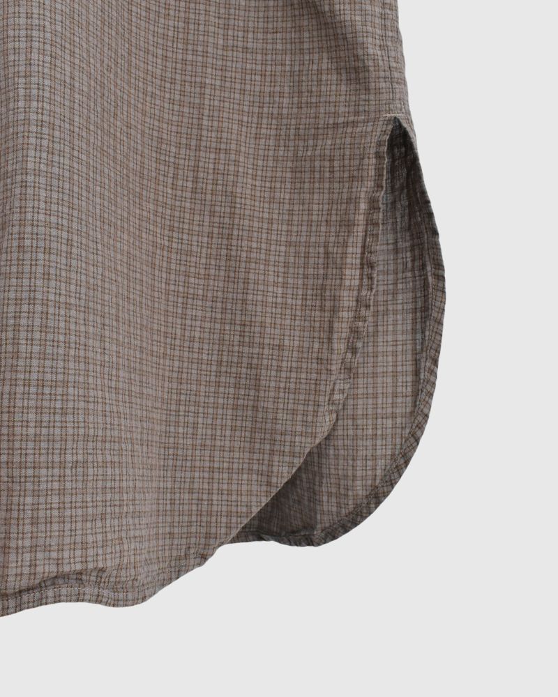 ダディチェックシャツ Gray