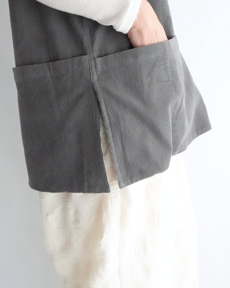 ワークプルベスト（コーデュロイ） Gray