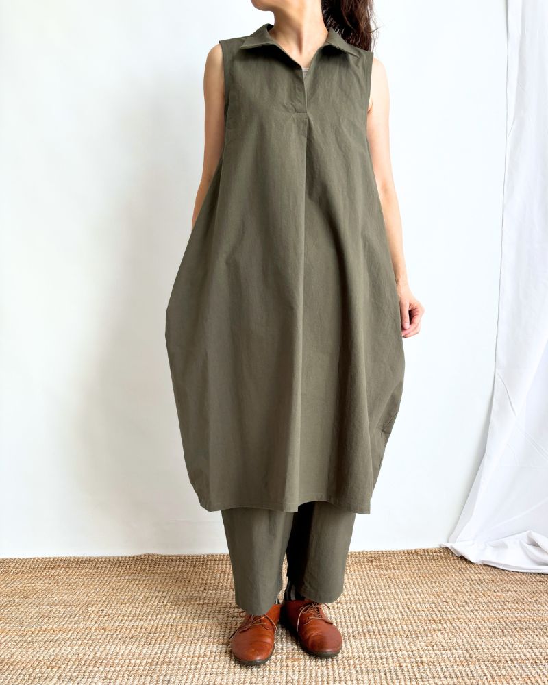 N/Sバルーンドレス　Khaki