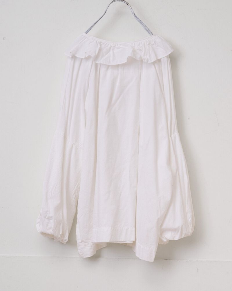 【予約】MS/F G1191 カディコットン アンティークピエロカラーブラウス（6月中旬 - 6月末）