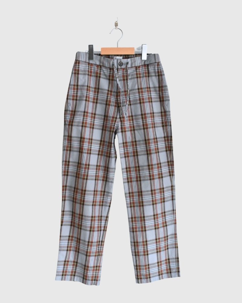 【sale】TARTAN EACY PANTS Ocean　1,2,3