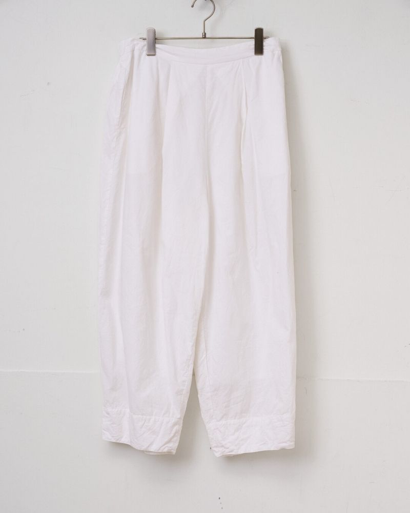 【予約】MS/F G1192 カディコットン タックウフパンツ（6月中旬 - 6月末）