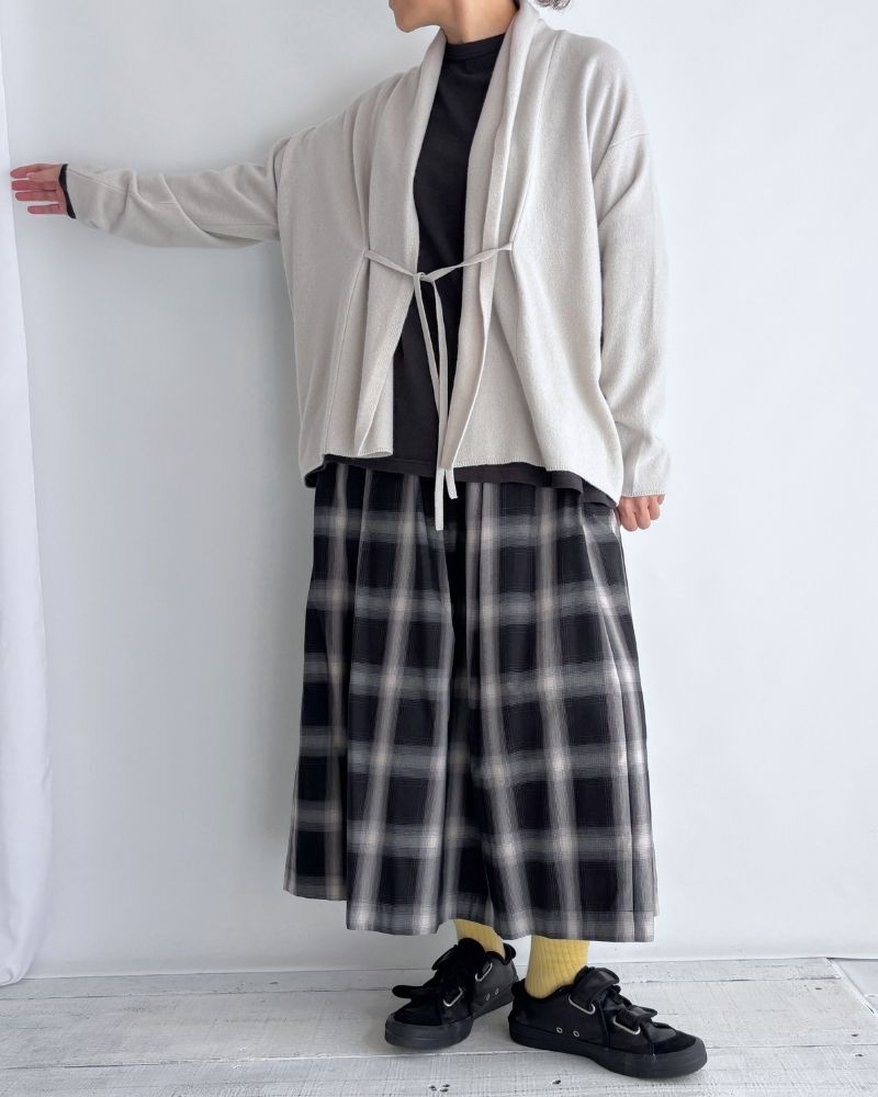 ショールカーディガン Milk