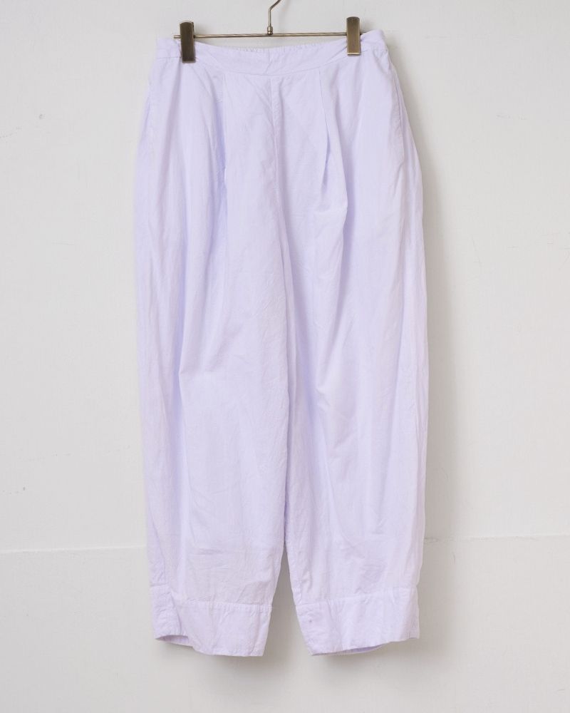 【予約】MS/F G1192 カディコットン タックウフパンツ（6月中旬 - 6月末）