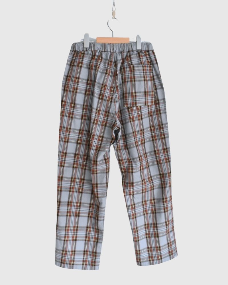 【sale】TARTAN EACY PANTS Ocean　1,2,3