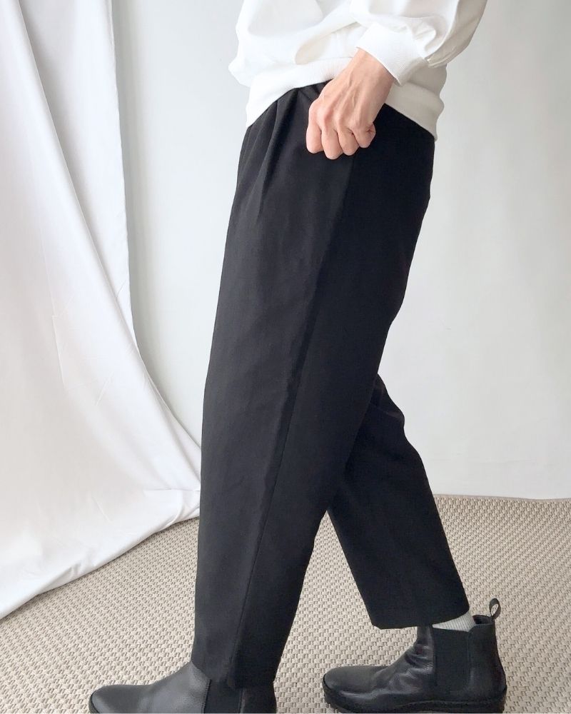 【sale】RapTuckTrousers”MelanieT/R” Black