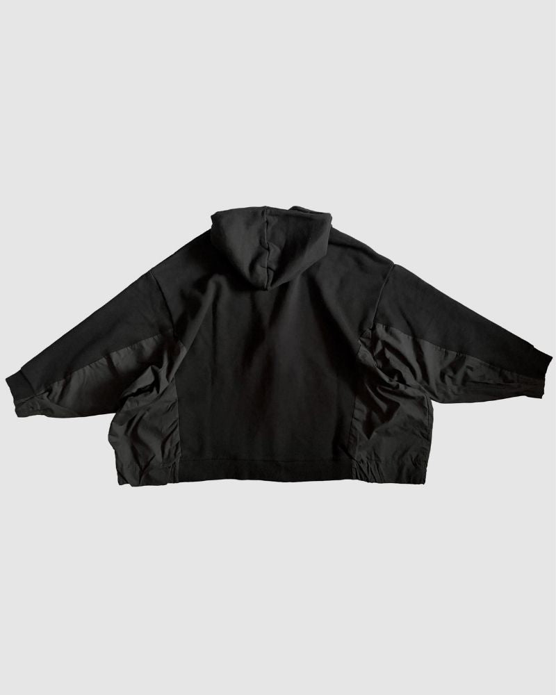 【予約】A/W TT201 スウェードスウェットのワイドジップパーカー（9月）