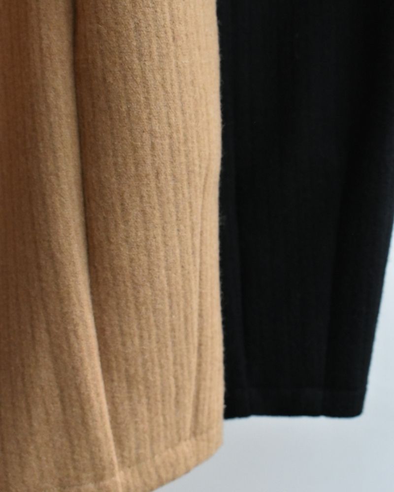 【予約】 F/W G 1237 ピケウールチャーリーパンツ（10月初旬 - 10月中旬）