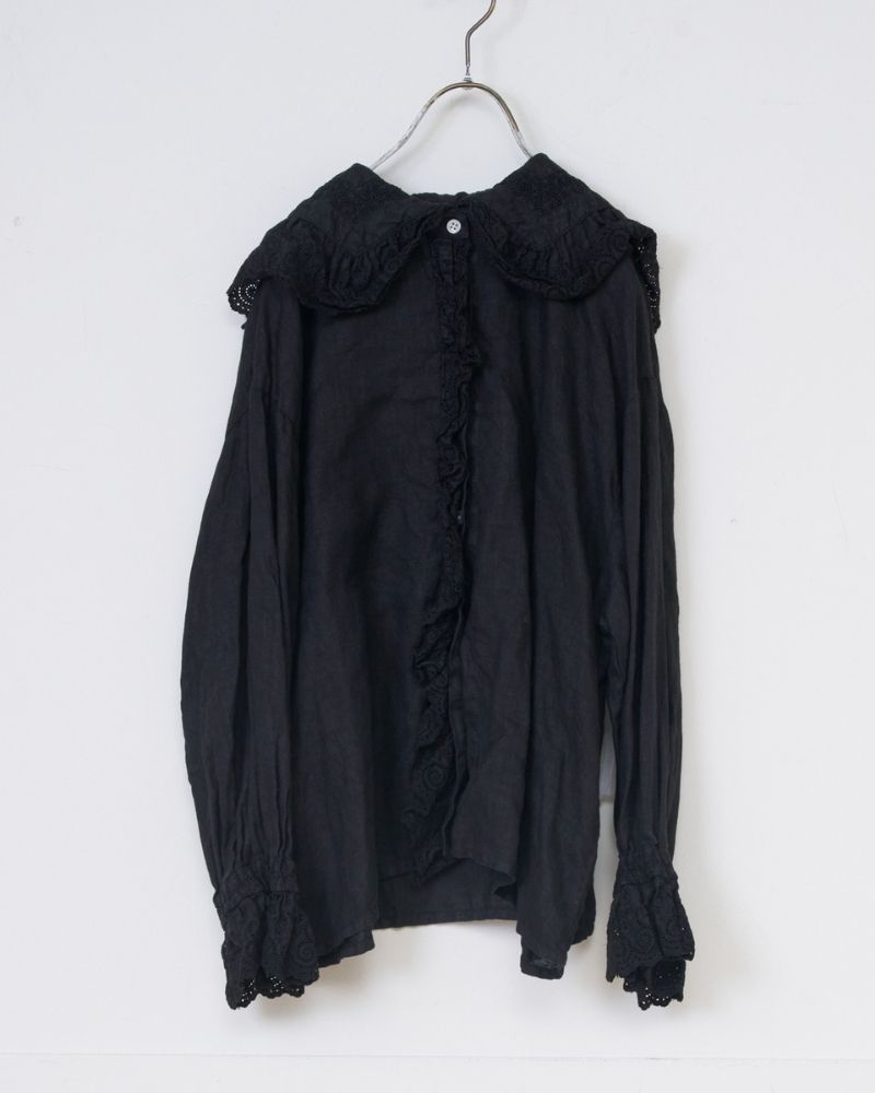 【予約】S/S G1160 ameri ANTIQUE FRILL BLOUSE（2月末 - 3月初旬）