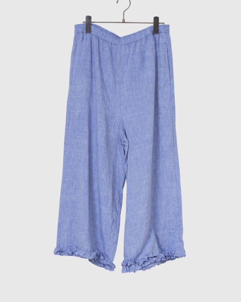 【予約】S/S LA453 LINEN CHAMBRAY SUZANNE PANTS（3月中旬 – 3月末）