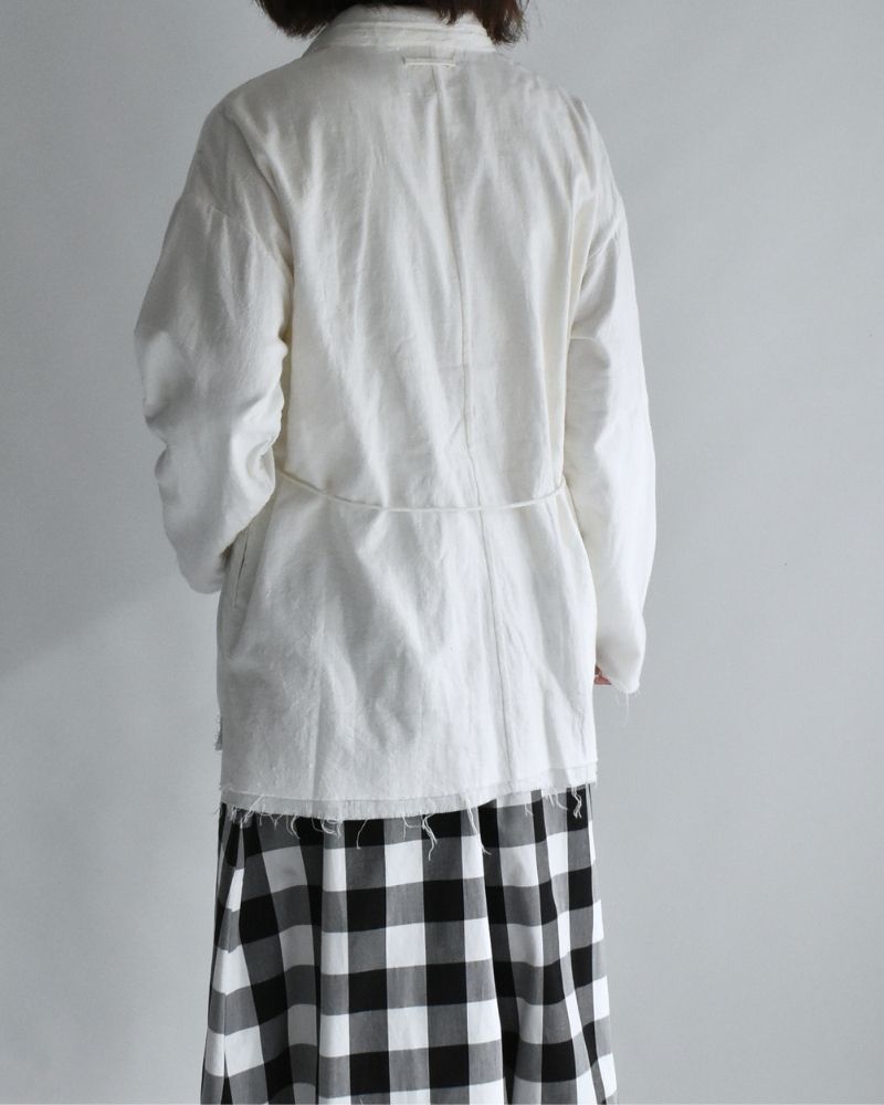 ソバカスカディ ジャケット White