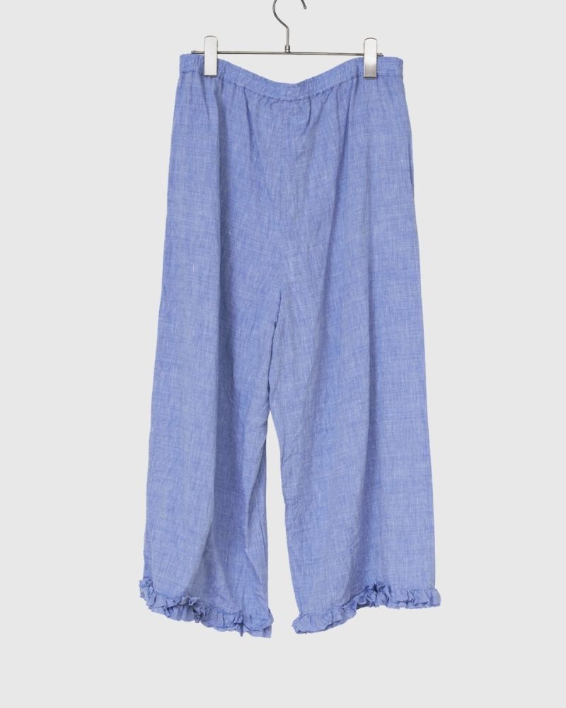 【予約】S/S LA453 LINEN CHAMBRAY SUZANNE PANTS（3月中旬 – 3月末）