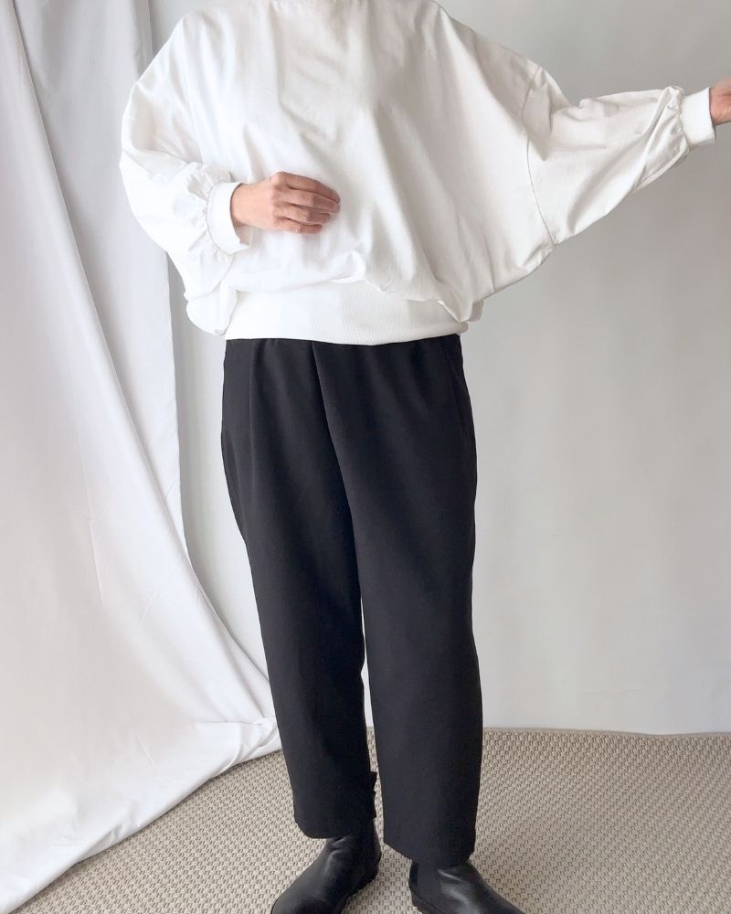 【sale】RapTuckTrousers”MelanieT/R” Black