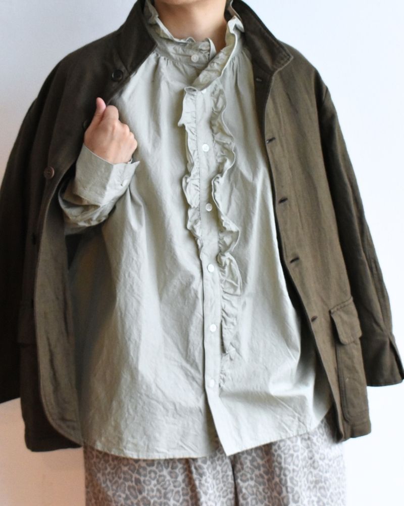 【予約】 F/W LA 529 オーディナリーフリルブラウス（10月末 - 11月初旬）