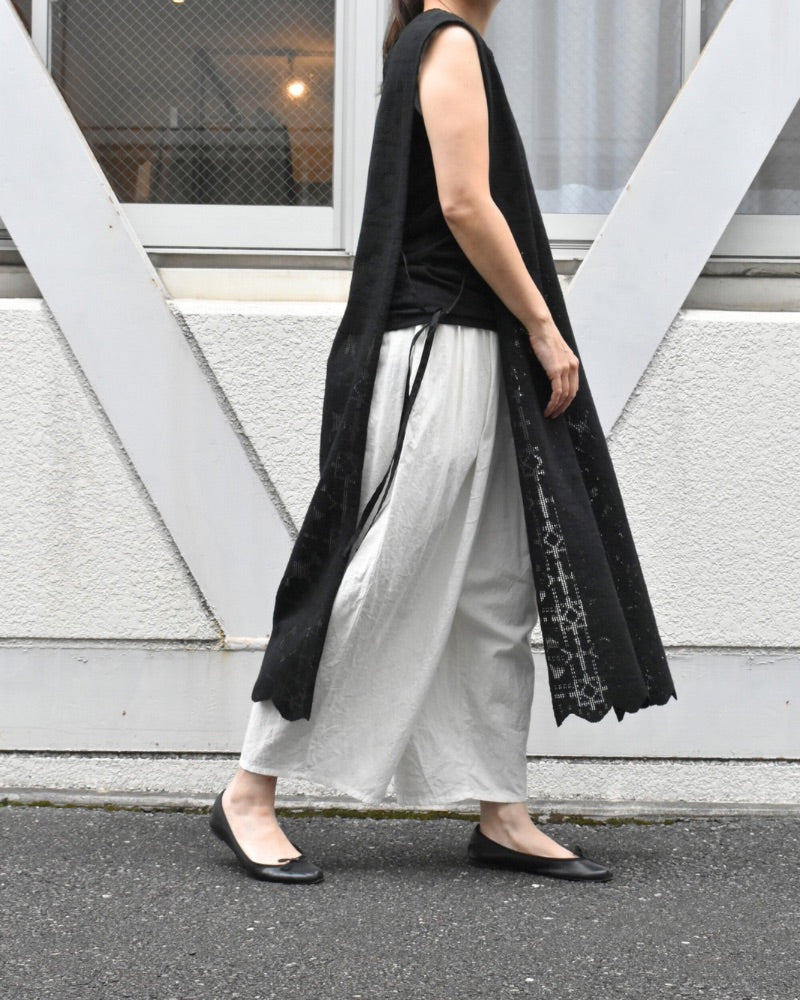 【予約】S/S R277 CAMILLE CANVAS TUCK PANTS（1月中旬 ～ 1月末）